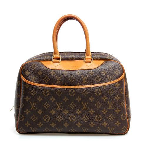 louis vuitton(路易·威登)老花色方形手提包