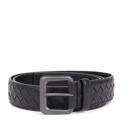 bottega veneta(葆蝶家) 黑色皮质腰带95