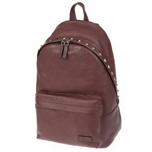 daks/达克斯 男士红色时尚休闲牛皮人气背包 2027266929