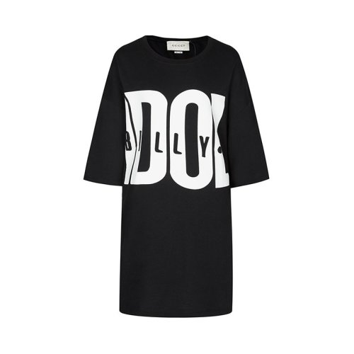 19春夏新品 gucci/古驰 女士黑色男士短袖t恤 539080 xjaiu 1289