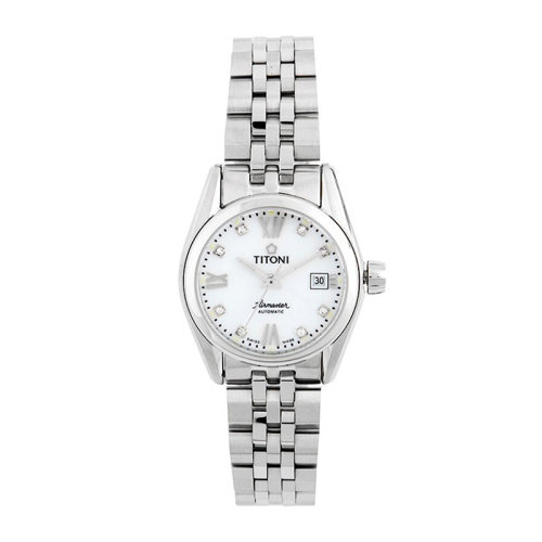 titoni/梅花空霸airmaster系列机械女表23909 s-063