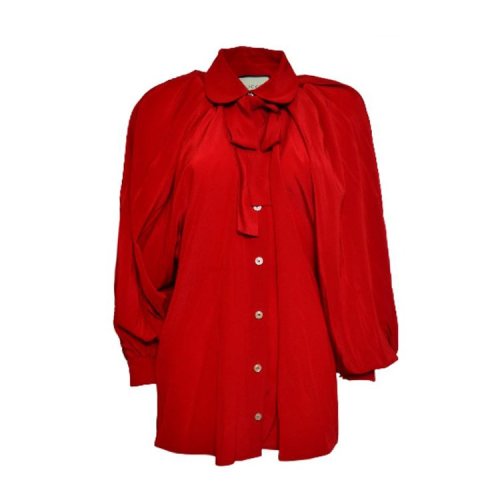 gucci/古驰 18年秋冬 女性 时尚 百搭 红色 女士大衣 516573zhs03