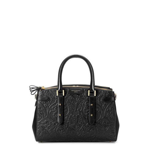 aspinal of london logo点缀 花纹纹路 手提包 042-1207_14260000