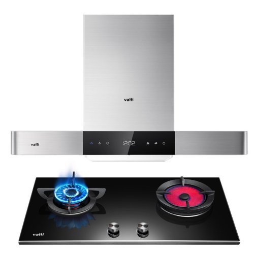 华帝超体i11068 i10034b欧式抽油烟机燃气灶套餐顶吸灶具组合套装