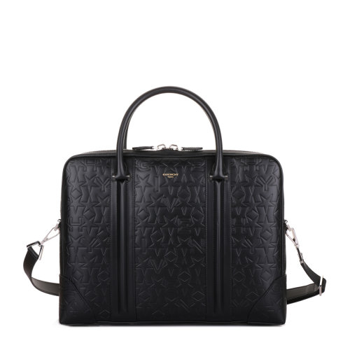 givenchy/纪梵希男士印花牛皮手提包 单肩公文包 bj05366