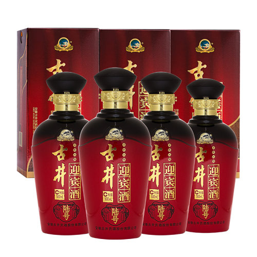 古井贡 迎宾酒陆号 42度 500ml*4