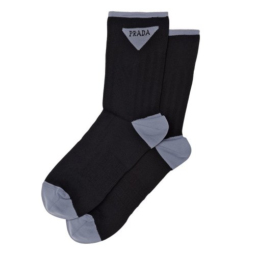 prada/普拉达 18秋冬 男士男袜 logo 时尚款 4124