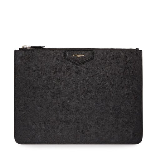 givenchy/纪梵希 男士黑色牛皮手拿包 bk06072272 001