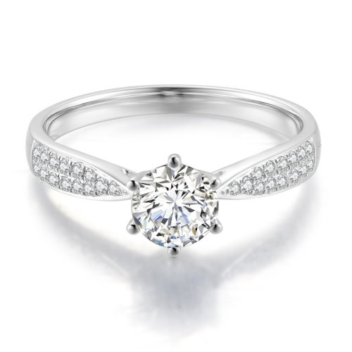 金dr正品专柜结婚求婚订婚女士钻石戒指时尚热款 forever系列奢华款