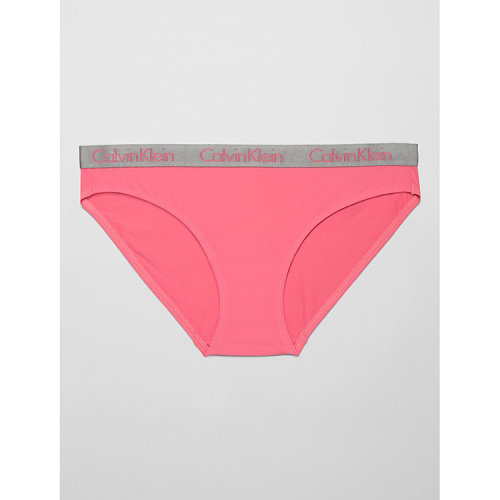 calvin klein/卡尔文·克莱因 女士超细纤维带logo比基尼式内裤
