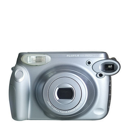 fujifilm 富士 拍立得instax210春天相机 一次成像lomo相机 银灰