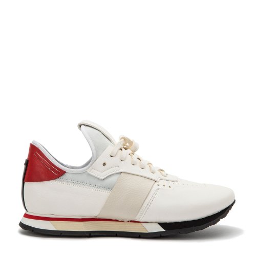 mackenzie/安德鲁·麦肯锡 amk 男士白色冲孔拼接百搭款-男士休闲运动