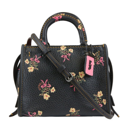 coach蔻驰 【杨紫同款】1941系列rogue 17印花女士单肩斜挎手提包