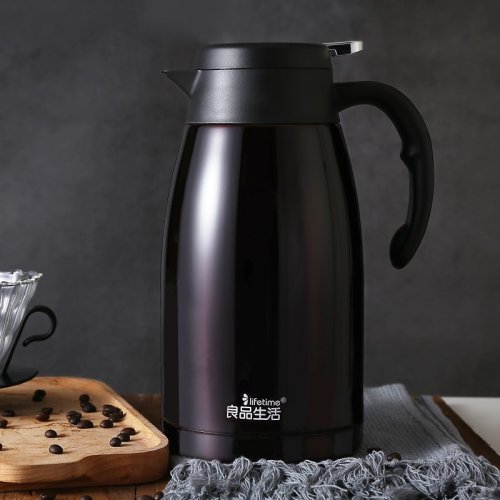 【lifetime良品生活 杯子/水杯/水壶】良品生活 双层304不锈钢2000ml