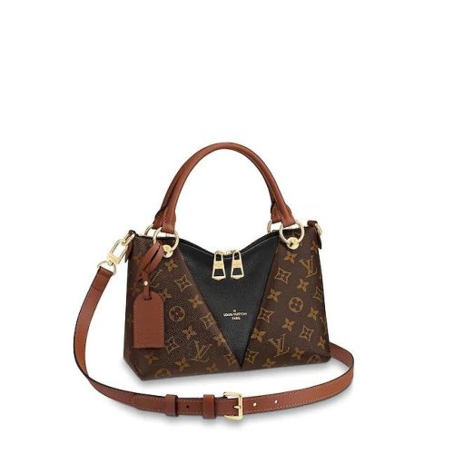 louis vuitton/路易威登 2019新款v tote bb 女士手袋 帆布/配皮(附lv