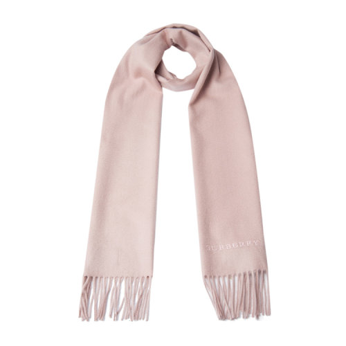 burberry/博柏利 经典logo纯色流苏围巾 3994299 20161108