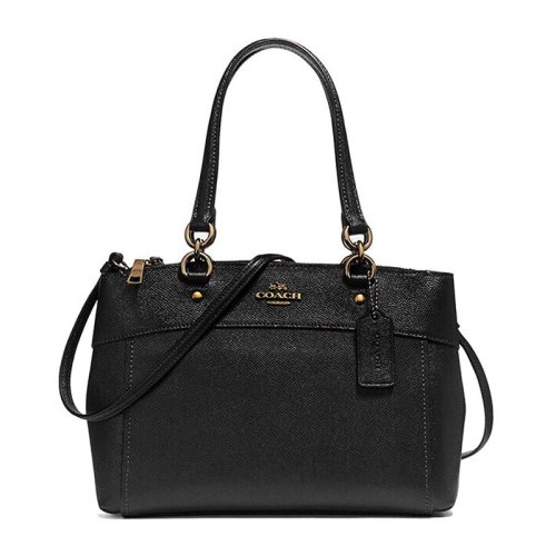 coach/蔻驰 女士皮质手提单肩斜挎杀手包 f25397imblk
