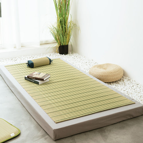 ikehiko/池彦日本天然蔺草单人凉席夏季草席老人男女学生宿舍儿童