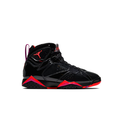 air jordan 7 aj7 黑漆皮 万圣节 猛龙黑紫 313358-006