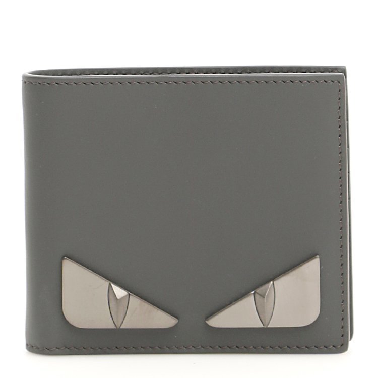 芬迪/fendi 18年秋冬 时尚 小恶魔 男包 男性 黑绿色 钱包 7m0169 sqp