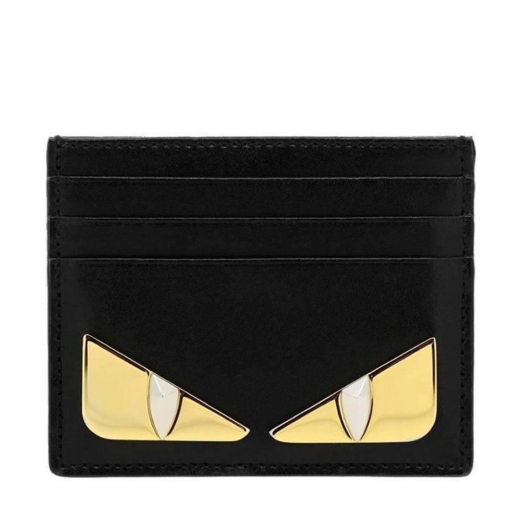 fendi/芬迪 19年春夏 撞色 小恶魔 女包 女性 黑色 钱包 8m0269 3if