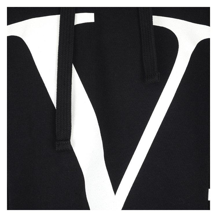 valentino/华伦天奴 20年春夏 服装 vlogo 男性 抽绳 字母v 黑色 男