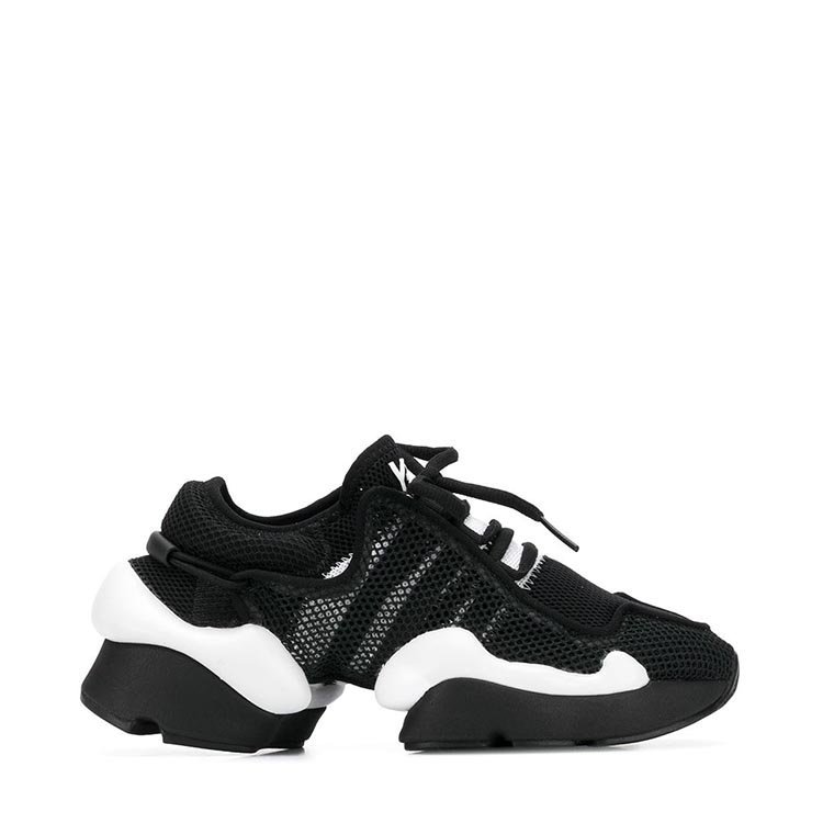 y-3/y-3 19年春夏 平底鞋 女性 运动鞋 系带 黑色 女士板鞋/休闲鞋 f9