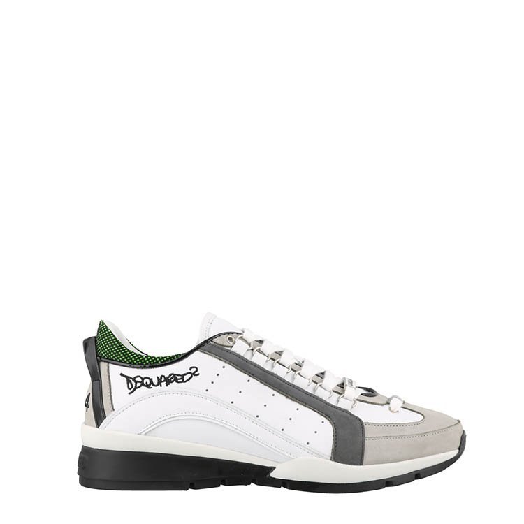 dsquared2/d二次方 19年春夏 跑步鞋 男性 logo 平底鞋 休闲运动鞋