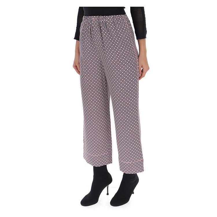 fendi/芬迪 19年春夏 高腰 女性 阔腿裤 通勤 混色 女士休闲裤 fr5994