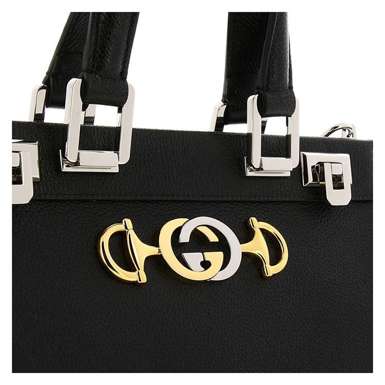 GUCCI/古驰 19年春夏 Gucci Zumi 系列粒面皮革小号手提包 女性 手提包 5697121B90X