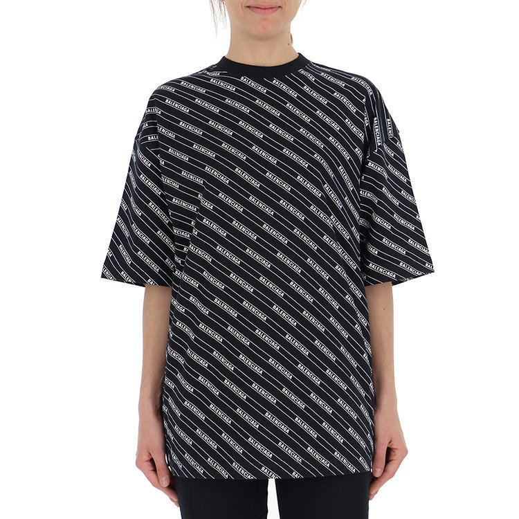 balenciaga/巴黎世家 19年春夏 logo 男性 印花 男士短袖t恤 570805