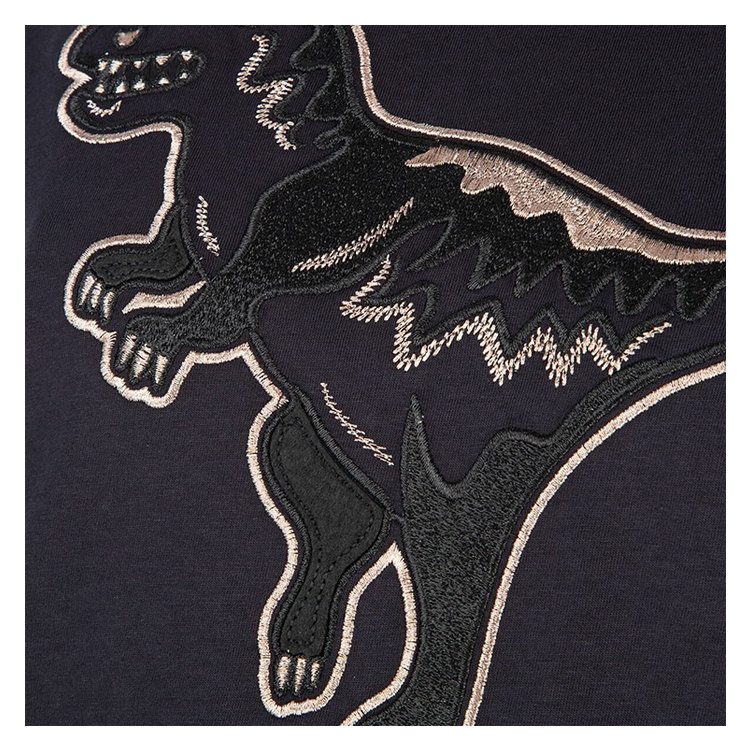 coach/蔻驰 18年秋冬 圆领 女性 恐龙 宽松 女士短袖t恤 38432 dark