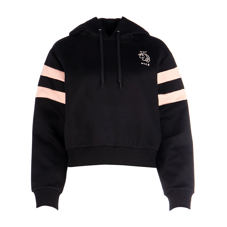 miu miu/缪缪 19年春夏 服装 套头 女性 连帽 条纹 女卫衣 mjl6351tir