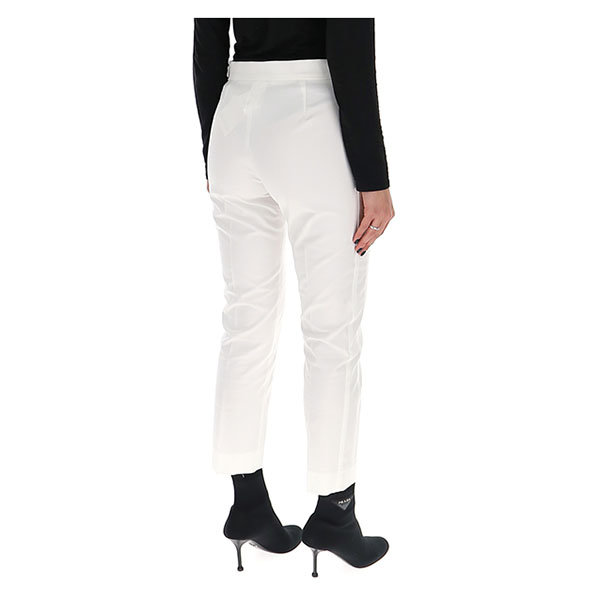 maxmara/麦丝玛拉 19年春夏 服装 高腰 女性 牛仔裤 直筒 白色 女士