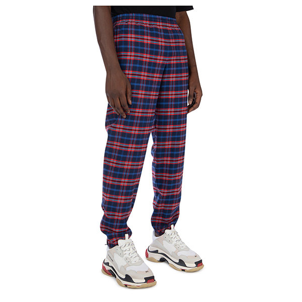 balenciaga/巴黎世家 19年秋冬 长裤 男性 西裤 格子 男士休闲裤 5084