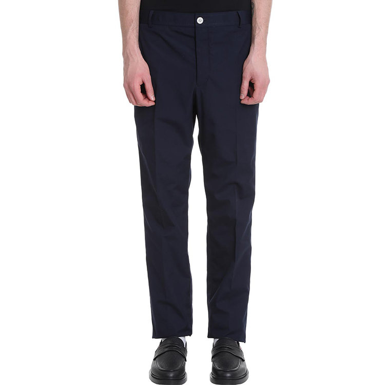 thom browne/thom browne 19年春夏 长裤 男性 西裤 直筒 男士休闲裤