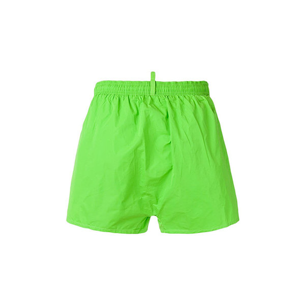 d二次方/dsquared2 19年春夏 马鞍包 男性 运动裤 logo 绿色 男士短裤