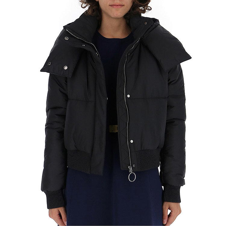 off-white/off-white 19年秋冬 服装 棉服 女性 箭头 连帽 黑色 女士