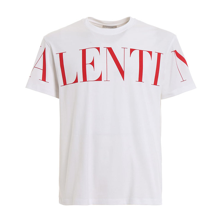 valentino/华伦天奴 19年秋冬 圆领 男性 logo 宽松 男士短袖t恤 sv3