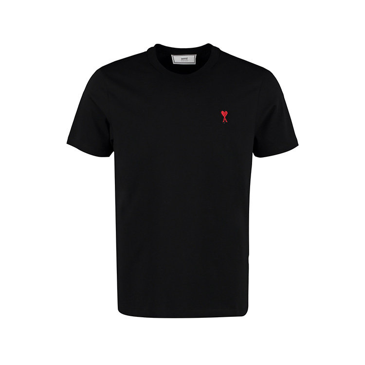 ami/ami 19年秋冬 圆领 男性 胸标 宽松 男士短袖t恤 a19j10871_001