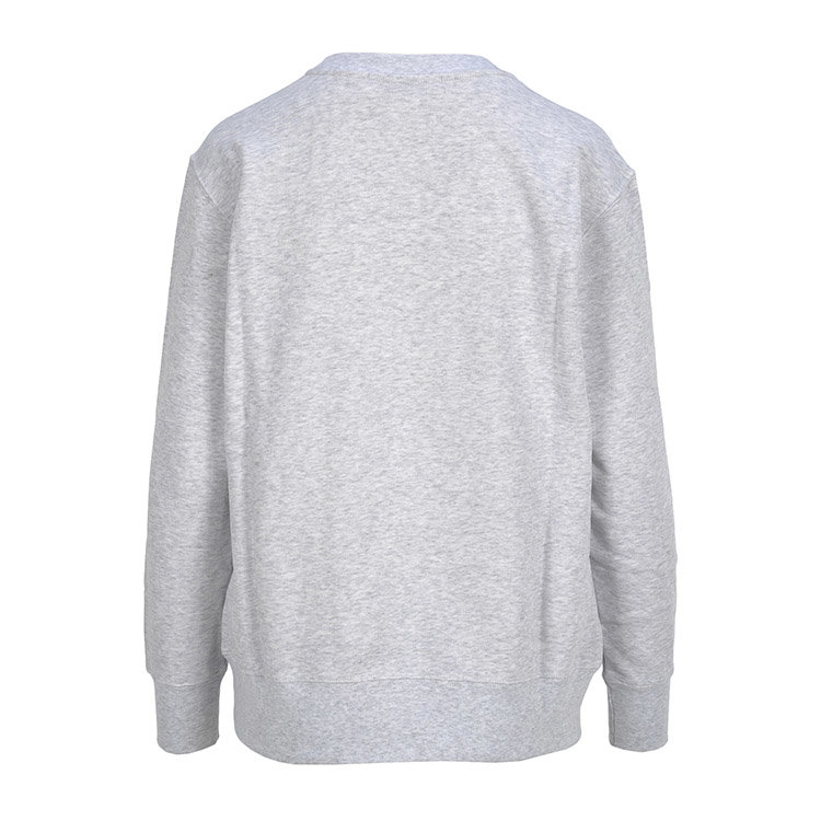 msgm/msgm 19年春夏 套头 女性 logo 宽松 灰色 女卫衣 mdm161297#94