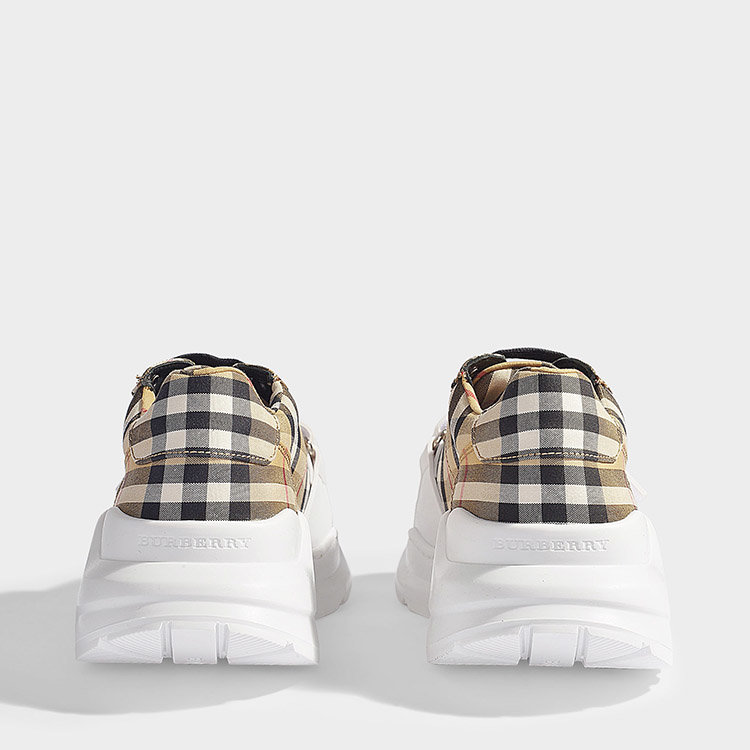 burberry/博柏利 19年秋冬 跑步鞋 女性 老爹鞋 格纹 女士休闲运动鞋
