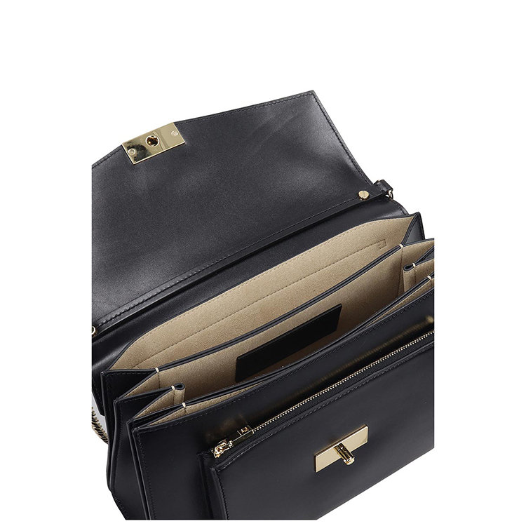 givenchy/纪梵希 20年春夏 中号 信封包 女性 简约 复古 黑色 斜挎包