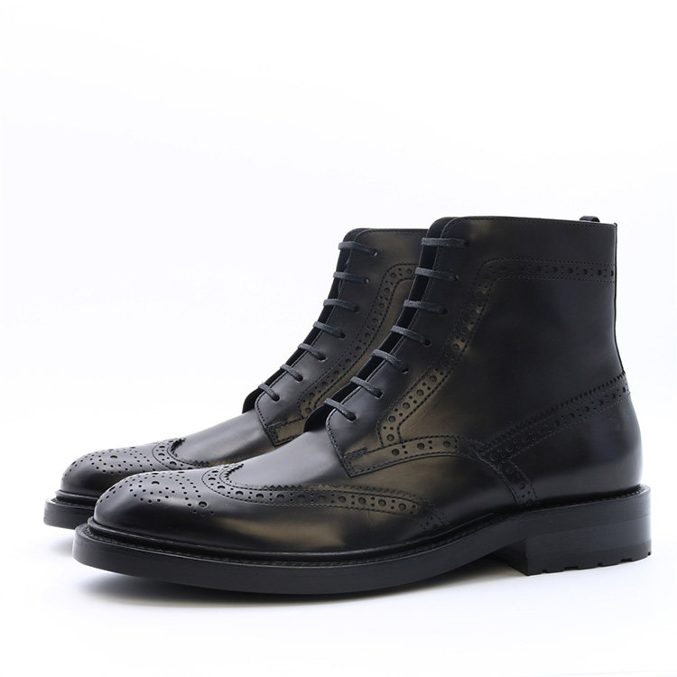SAINT LAURENT PARIS/SAINT LAURENT PARIS 19年秋冬 男性 yls  黑色 男士短靴 587462 1G700 1000