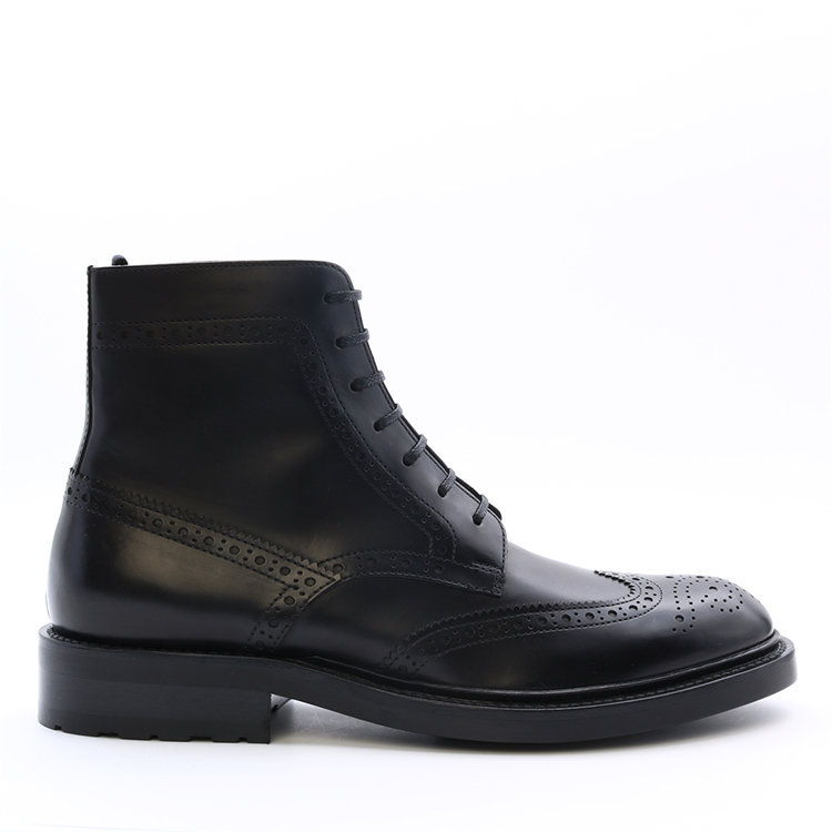 SAINT LAURENT PARIS/SAINT LAURENT PARIS 19年秋冬 男性 yls  黑色 男士短靴 587462 1G700 1000