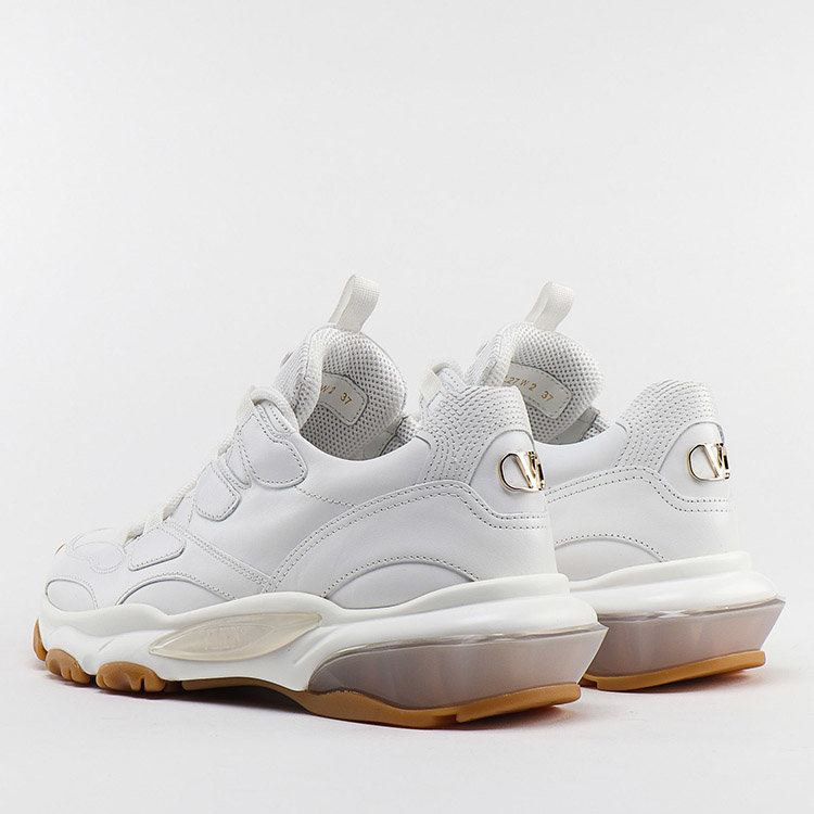 valentino/华伦天奴 20年春夏 跑步鞋 女性 小白鞋 系带 白色 女士