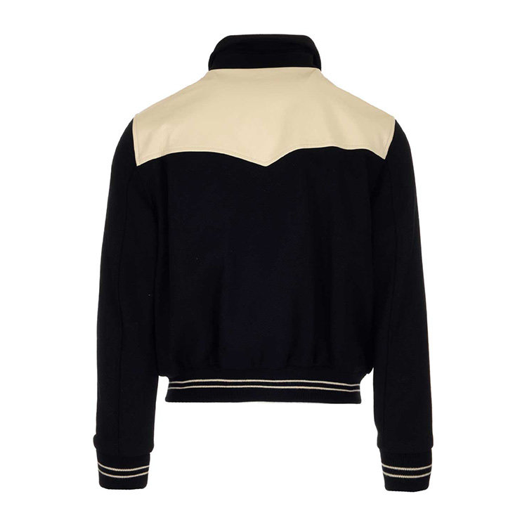 celine/赛琳 19年秋冬 棒球服 男性 翻领 拼色 男士夹克 2v534896c 38