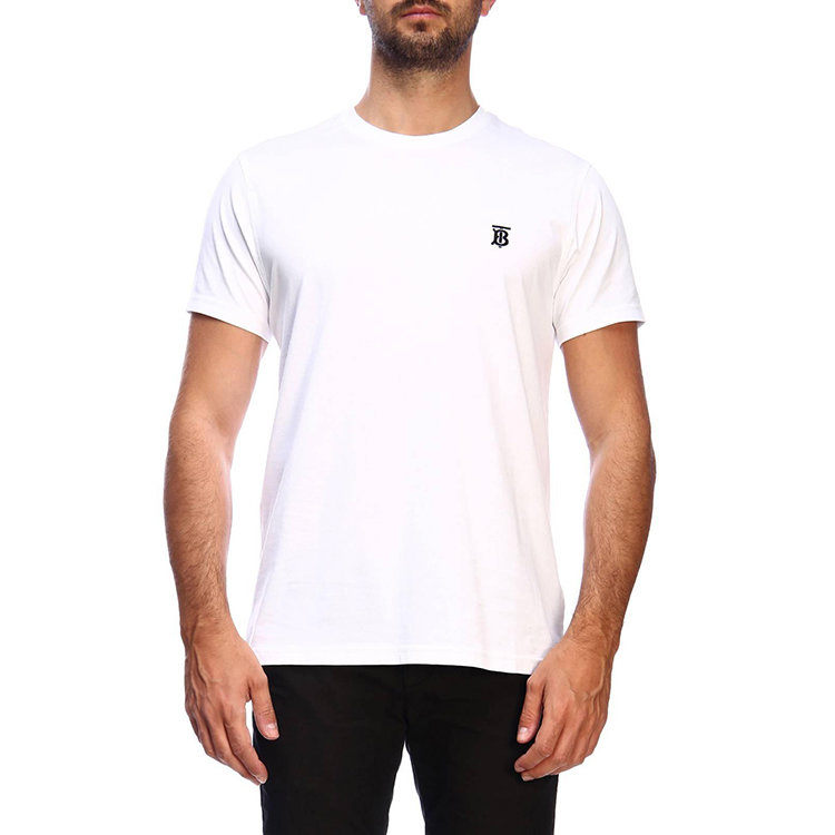 burberry/博柏利 20年春夏 logo 男性 圆领 男士短袖t恤 8014021