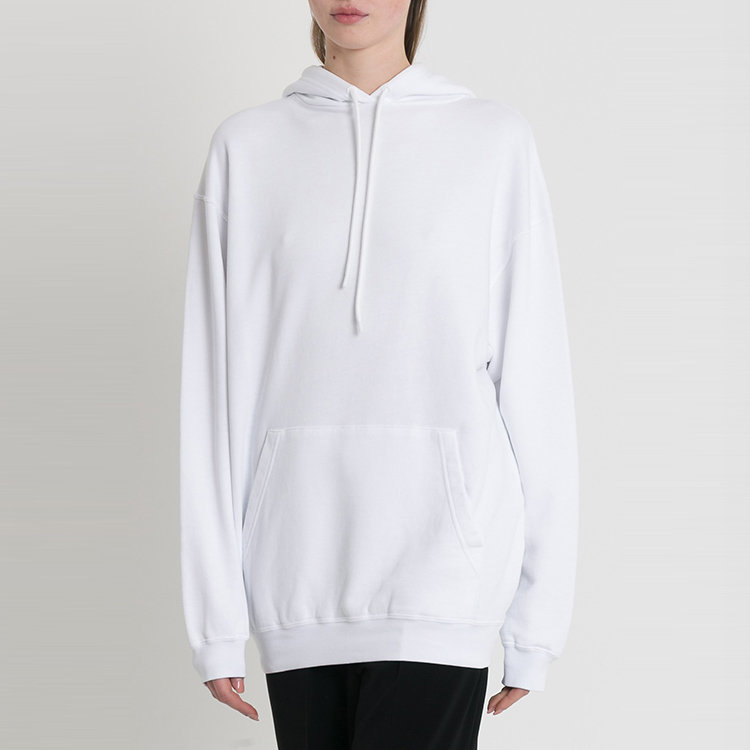 balenciaga/巴黎世家 19年春夏 套头 女性 连帽 宽松 白色 女卫衣