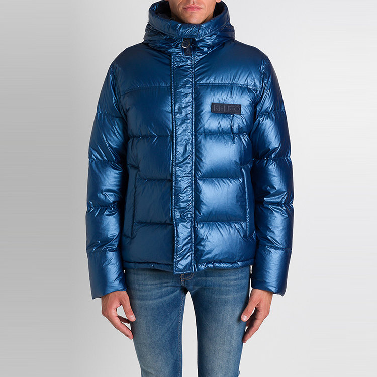 高田贤三/kenzo 19年秋冬 kenzo 男装 男性 蓝色 男士羽绒服 f965bl